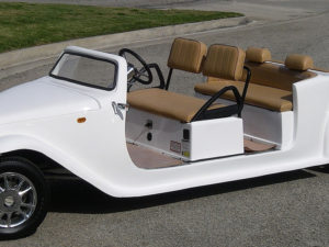 california roadster limo golf cart, roadster limo golf cart, limo golf car